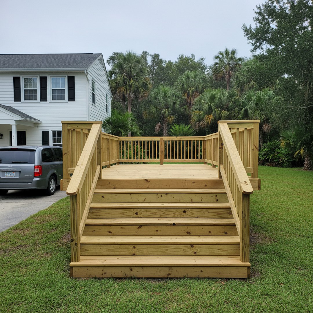 Deck Removal & Demolition completed by Coastal Deck in Sun City Center, FL